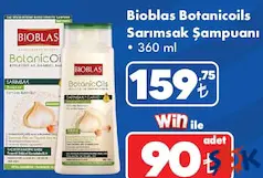 BİOBLAS BOTANİCOİLS SARIMSAKLI ŞAMPUAN 360 ML